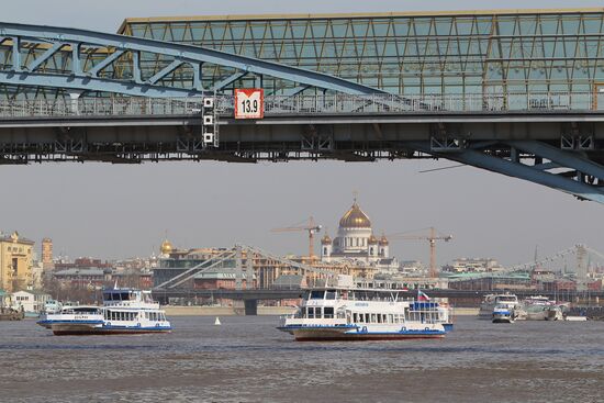 На Москве-реке открылся 80-й сезон навигации