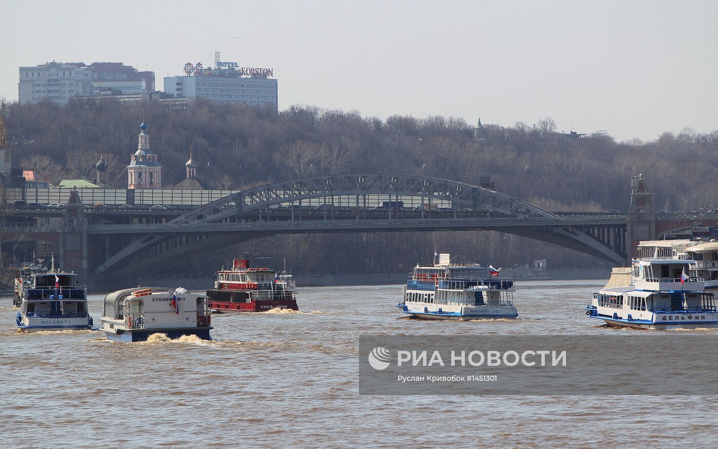 На Москве-реке открылся 80-й сезон навигации