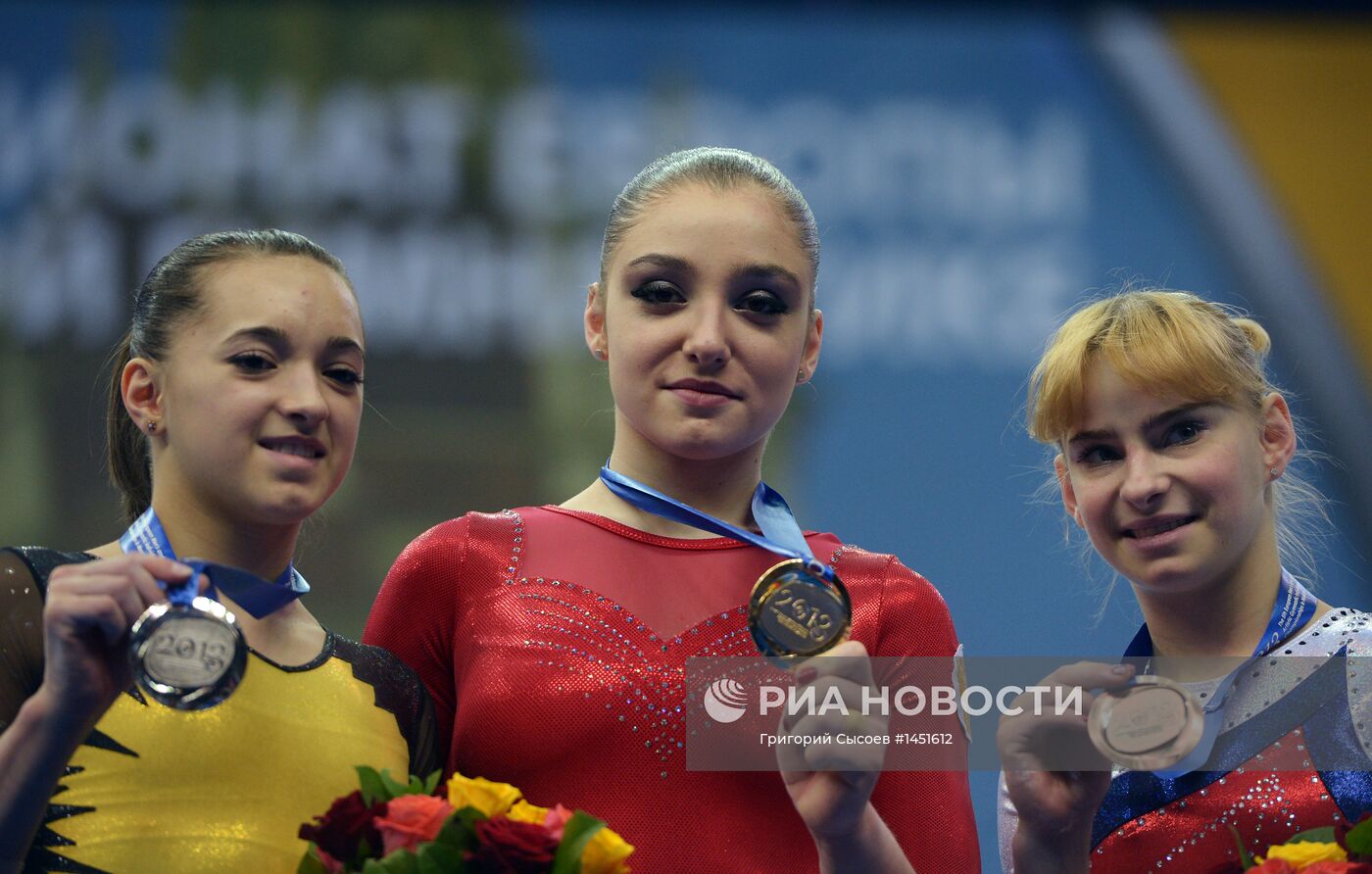 Спортивная гимнастика. Чемпионат Европы. Многоборье. Женщины