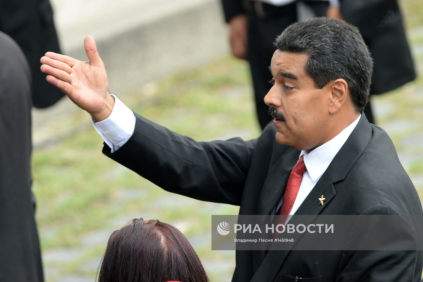 Инаугурация избранного президента Венесуэлы Николаса Мадуро