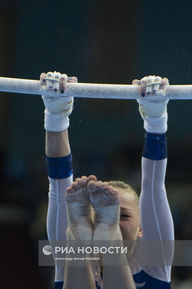 Спортивная гимнастика. Чемпионат Европы. Второй день