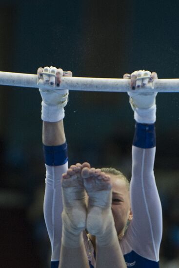 Спортивная гимнастика. Чемпионат Европы. Второй день