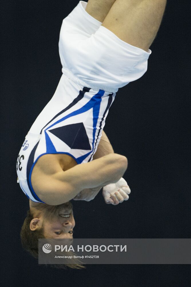 Спортивная гимнастика. Чемпионат Европы. Второй день