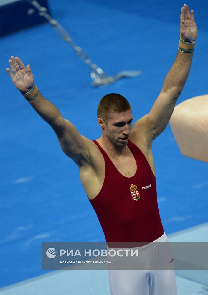 Спортивная гимнастика. Чемпионат Европы. Второй день