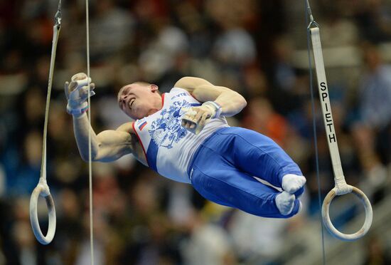 Спортивная гимнастика. Чемпионат Европы. Второй день