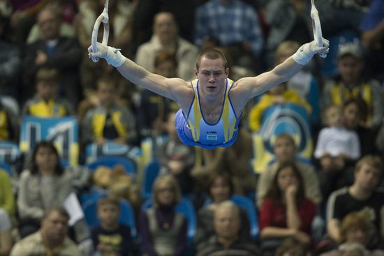 Спортивная гимнастика. Чемпионат Европы. Второй день