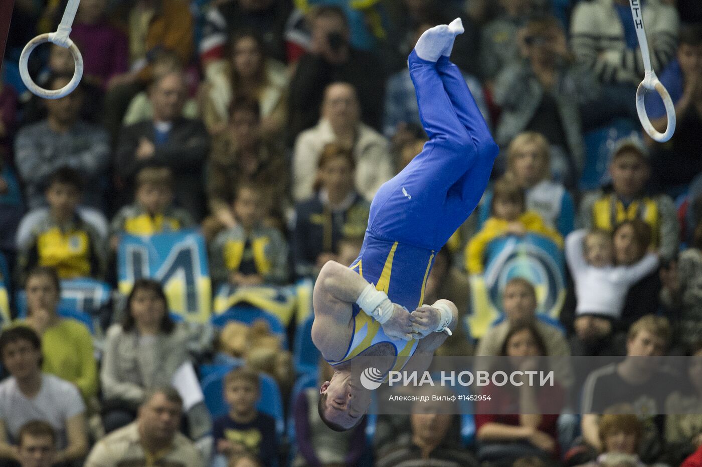 Спортивная гимнастика. Чемпионат Европы. Второй день