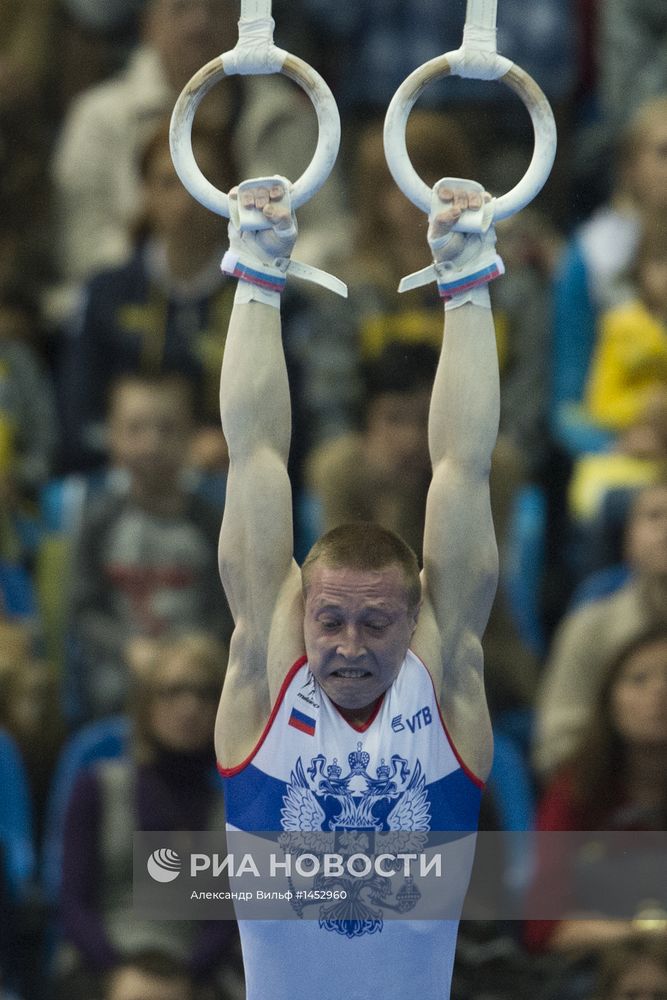 Спортивная гимнастика. Чемпионат Европы. Второй день