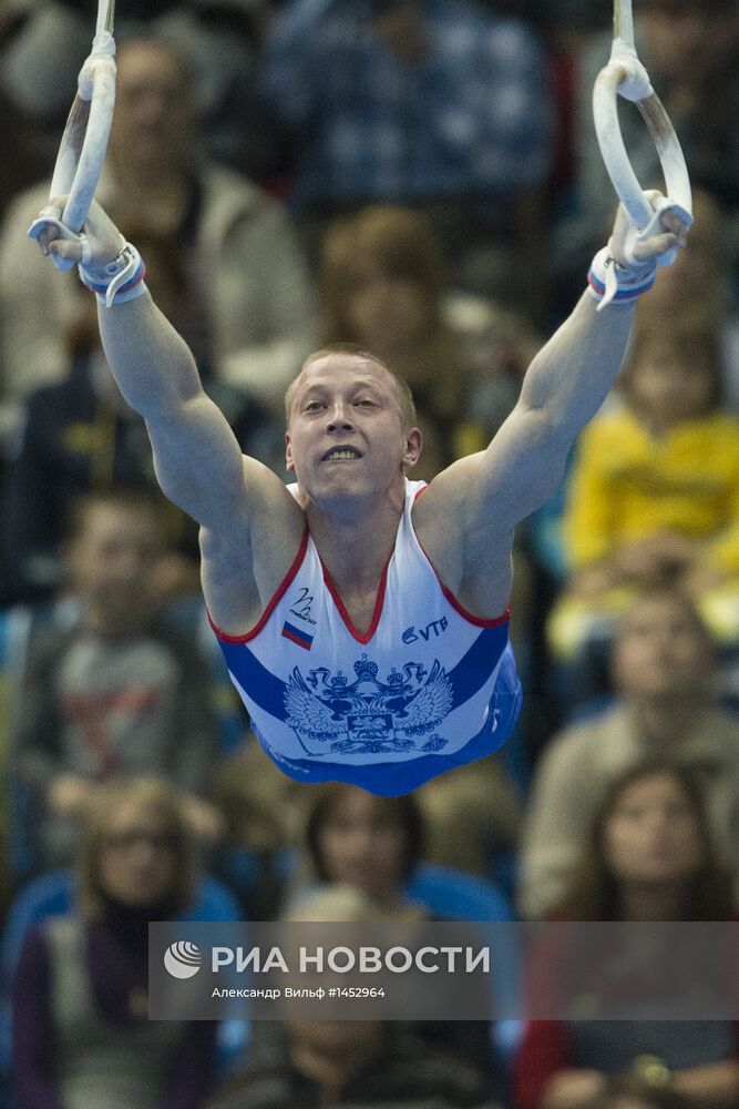 Спортивная гимнастика. Чемпионат Европы. Второй день