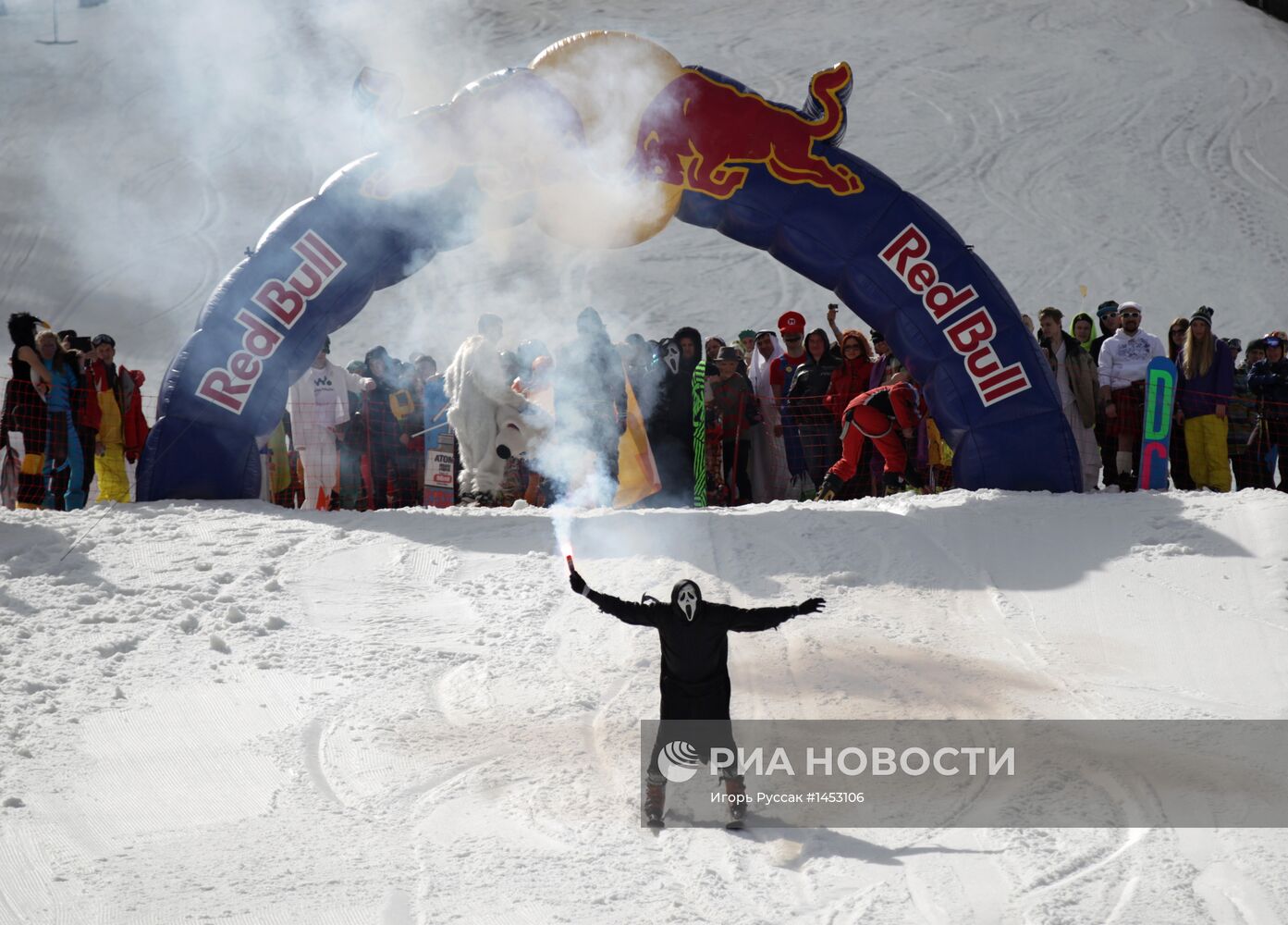 Аква-шоу Red Bull Jump & Freeze