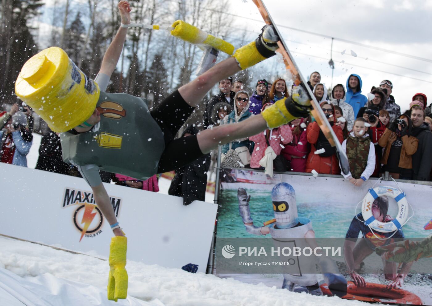Аква-шоу Red Bull Jump & Freeze