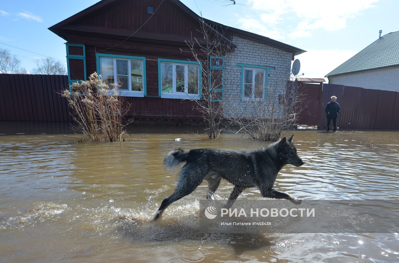 Чрезвычайная ситуация из-за паводка в Костромской области