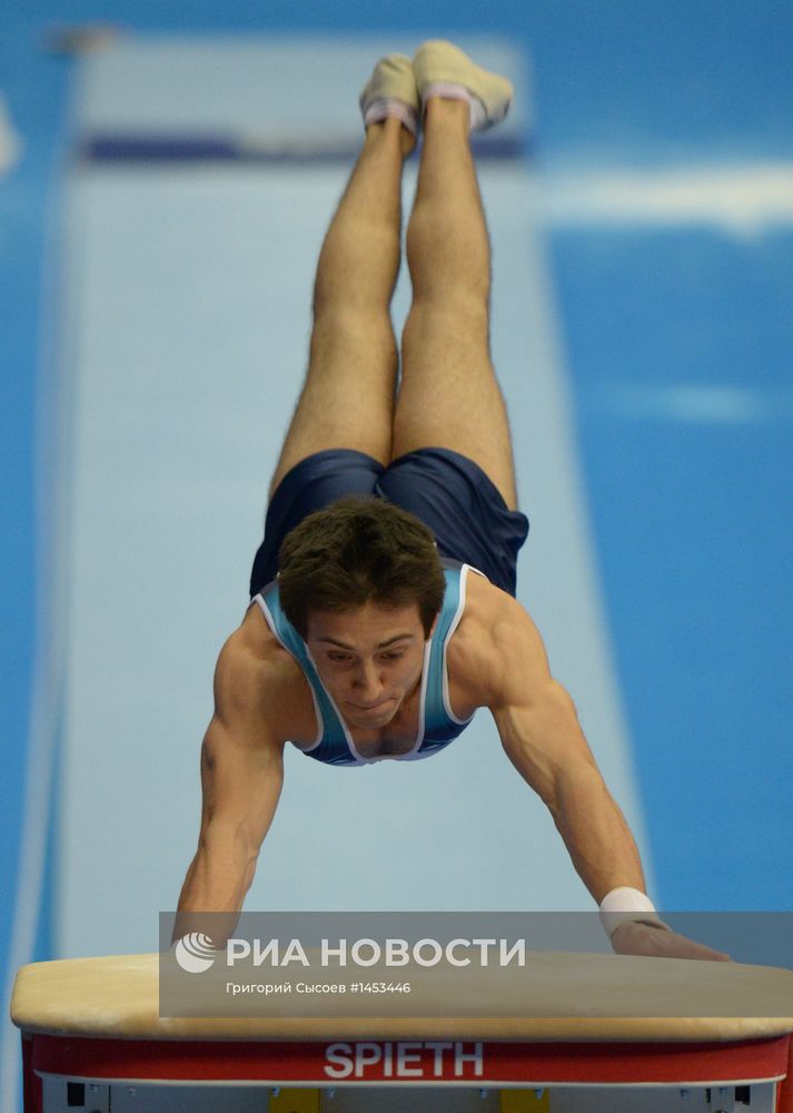 Спортивная гимнастика. Чемпионат Европы. Третий день