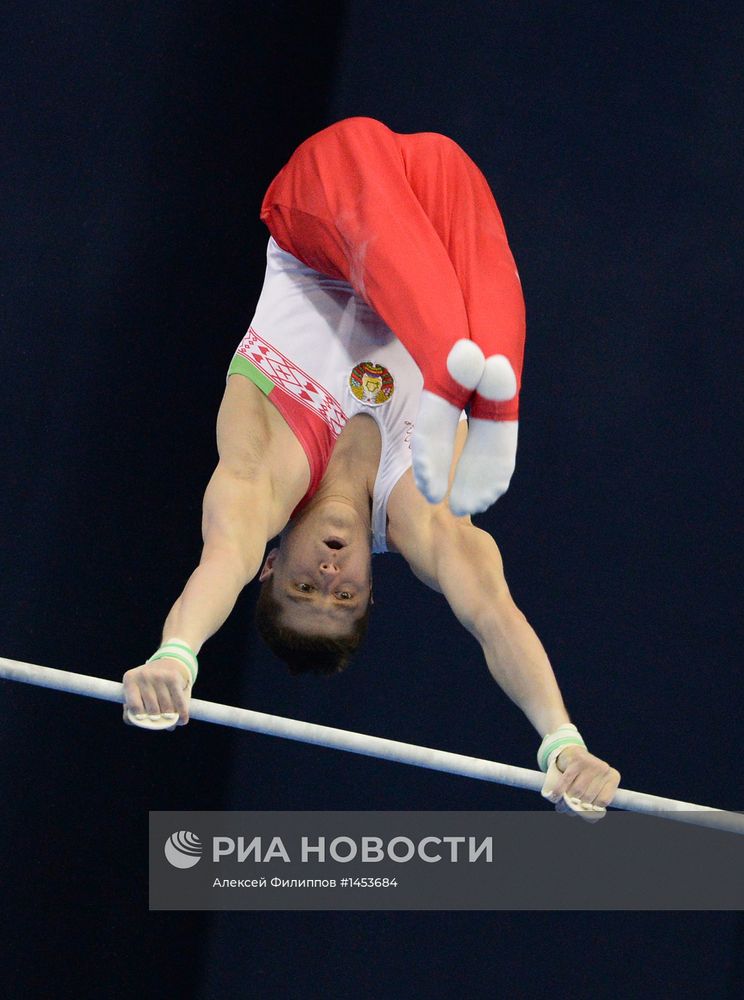 Спортивная гимнастика. Чемпионат Европы. Третий день