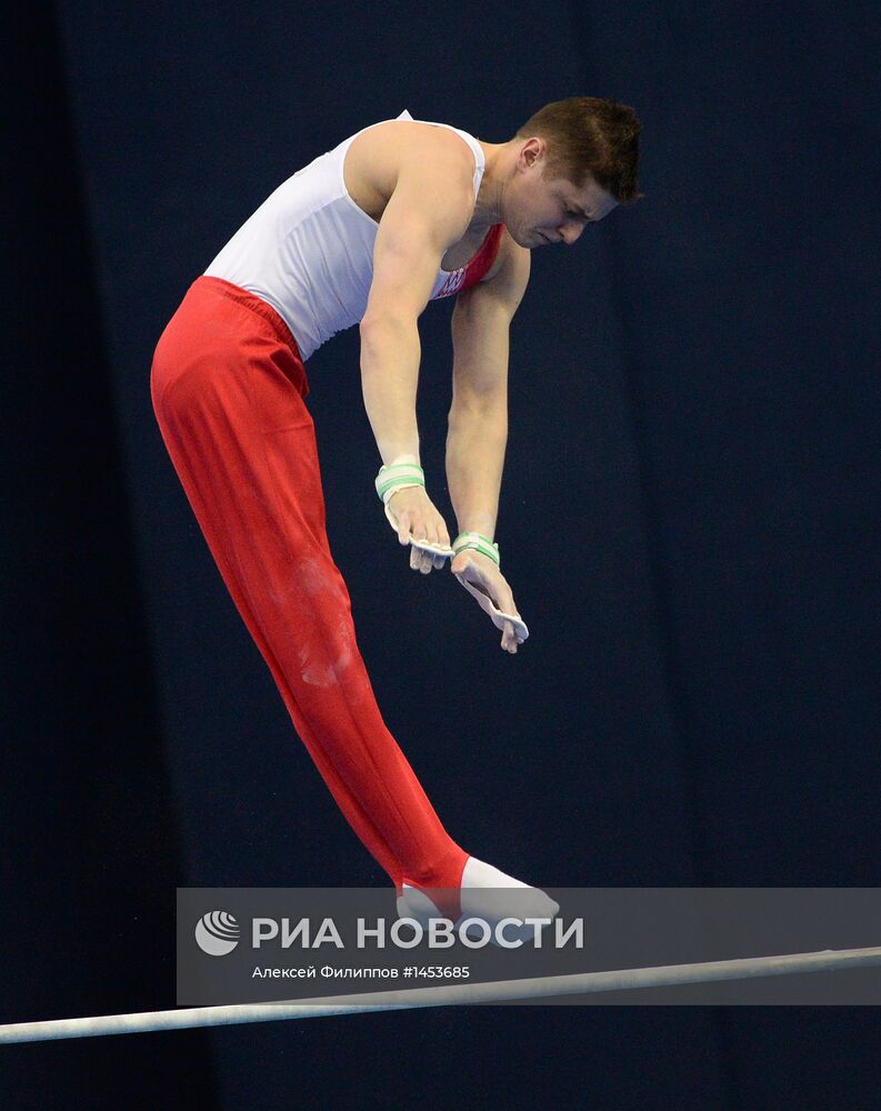 Спортивная гимнастика. Чемпионат Европы. Третий день