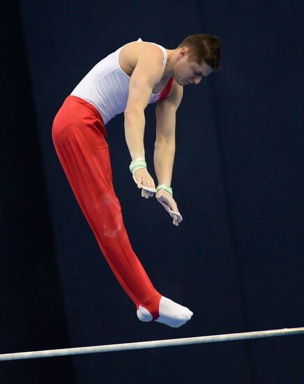 Спортивная гимнастика. Чемпионат Европы. Третий день