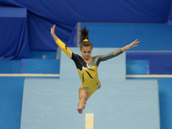 Спортивная гимнастика. Чемпионат Европы. Третий день