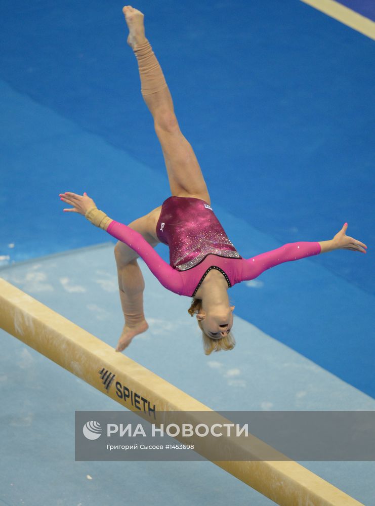 Спортивная гимнастика. Чемпионат Европы. Третий день