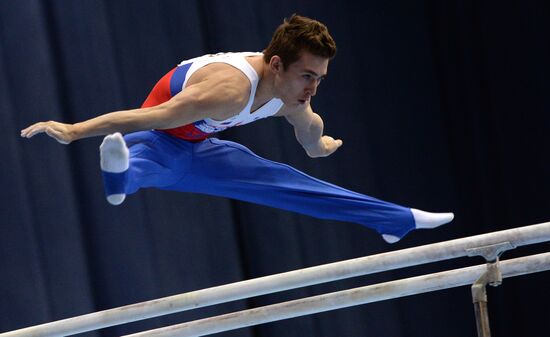 Спортивная гимнастика. Чемпионат Европы. Третий день