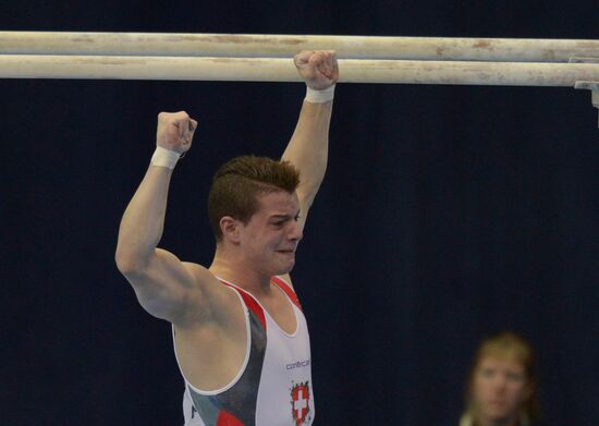 Спортивная гимнастика. Чемпионат Европы. Третий день