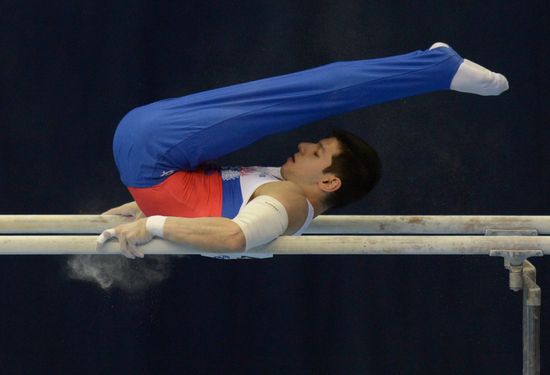 Спортивная гимнастика. Чемпионат Европы. Третий день