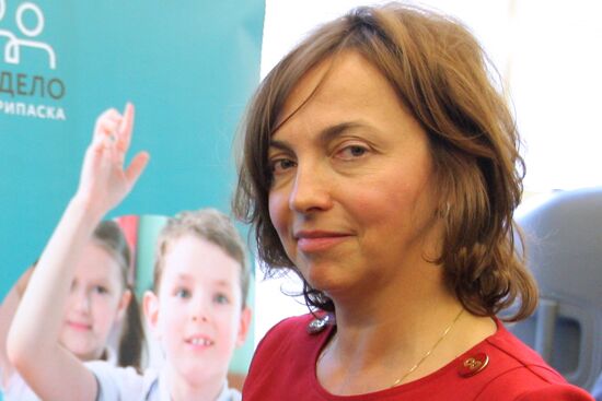 Т.Рогозина открыла выставку детских работ в Госдуме РФ