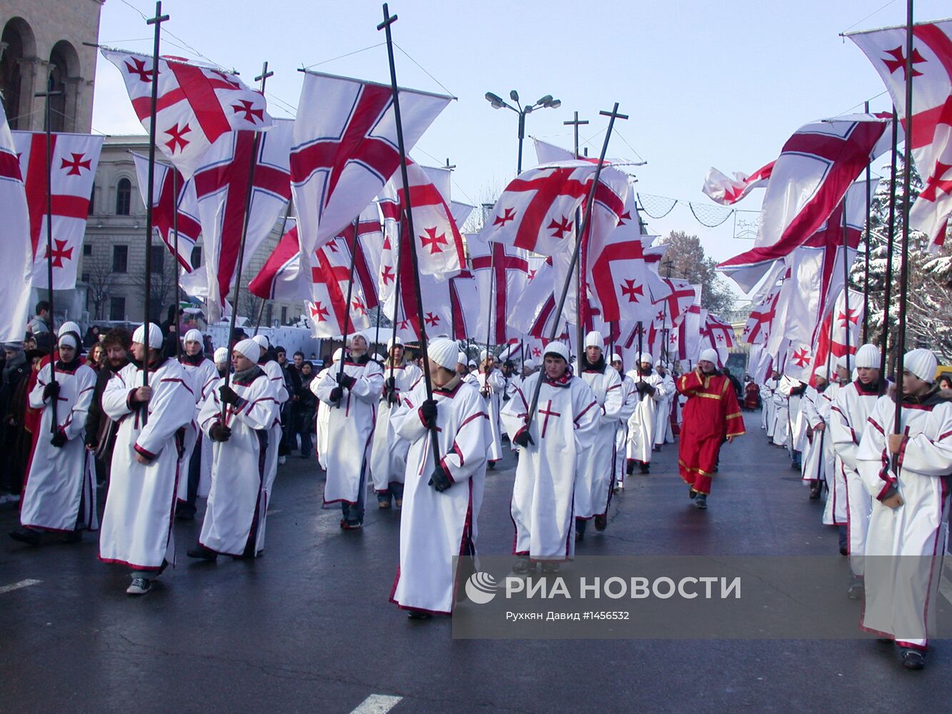 Рождественское шествие в Тбилиси