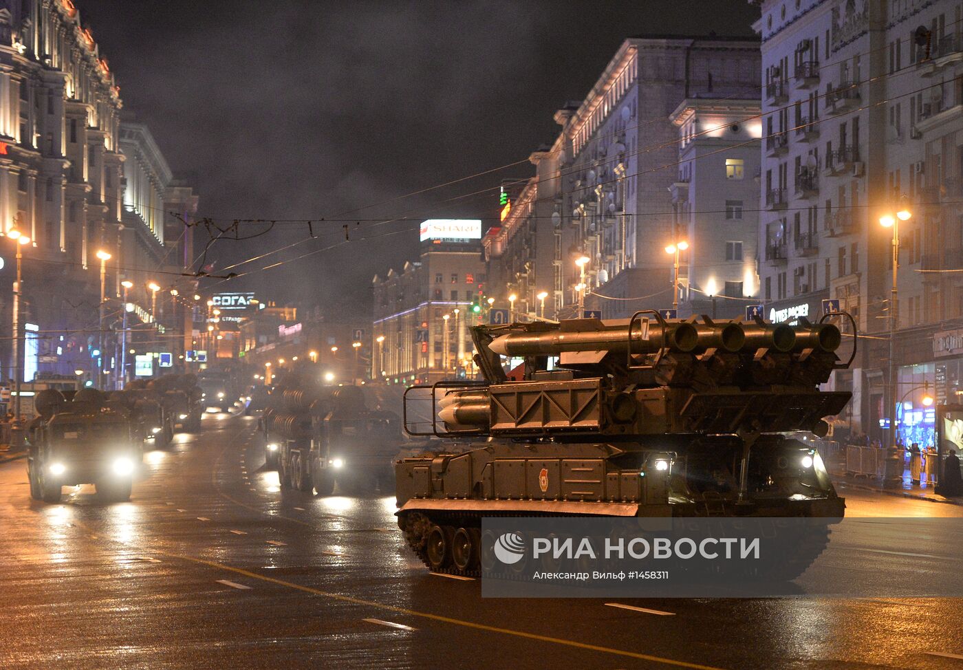 Репетиция парада на Красной Площади