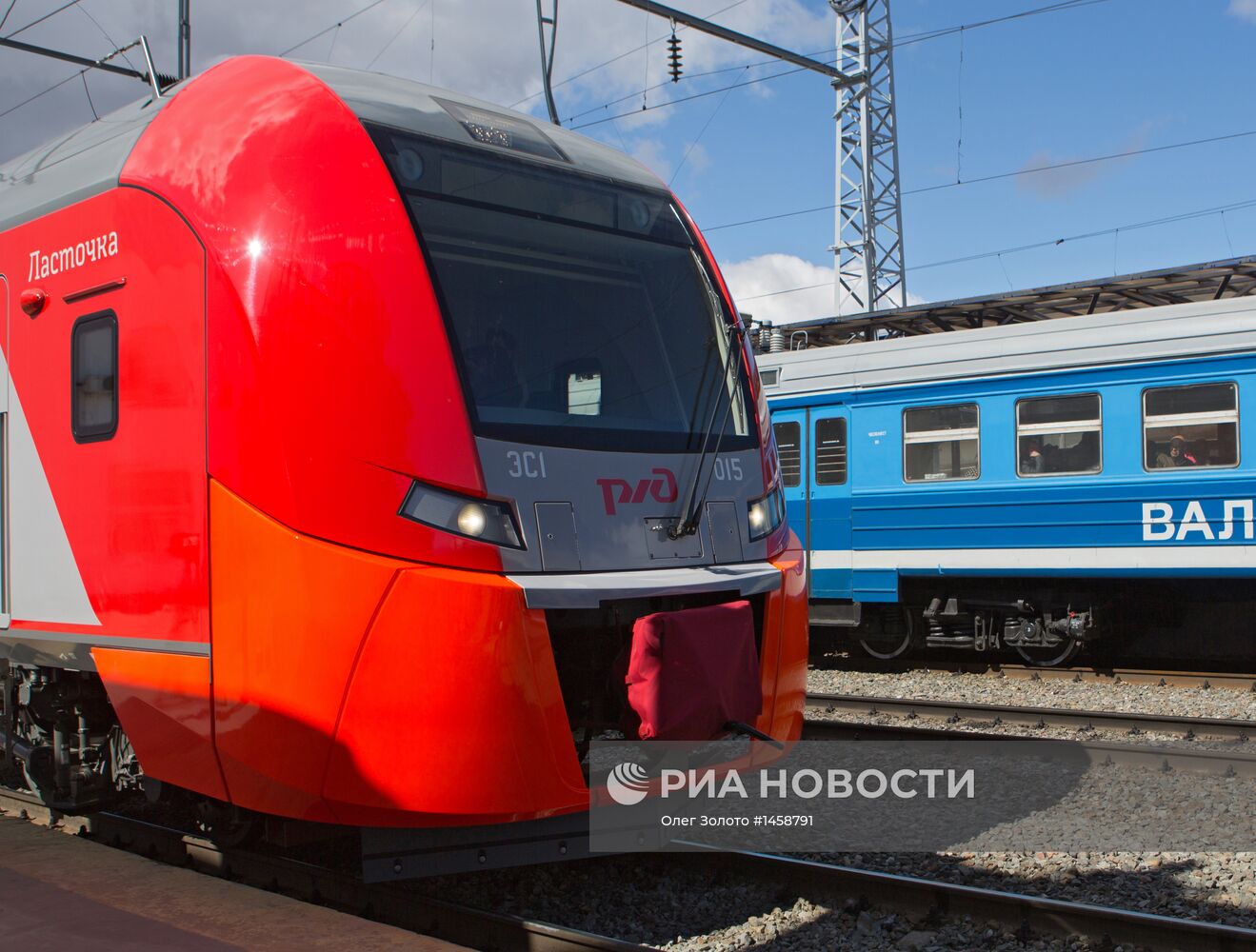 Презентация поезда "Ласточка" в Нижнем Новгороде