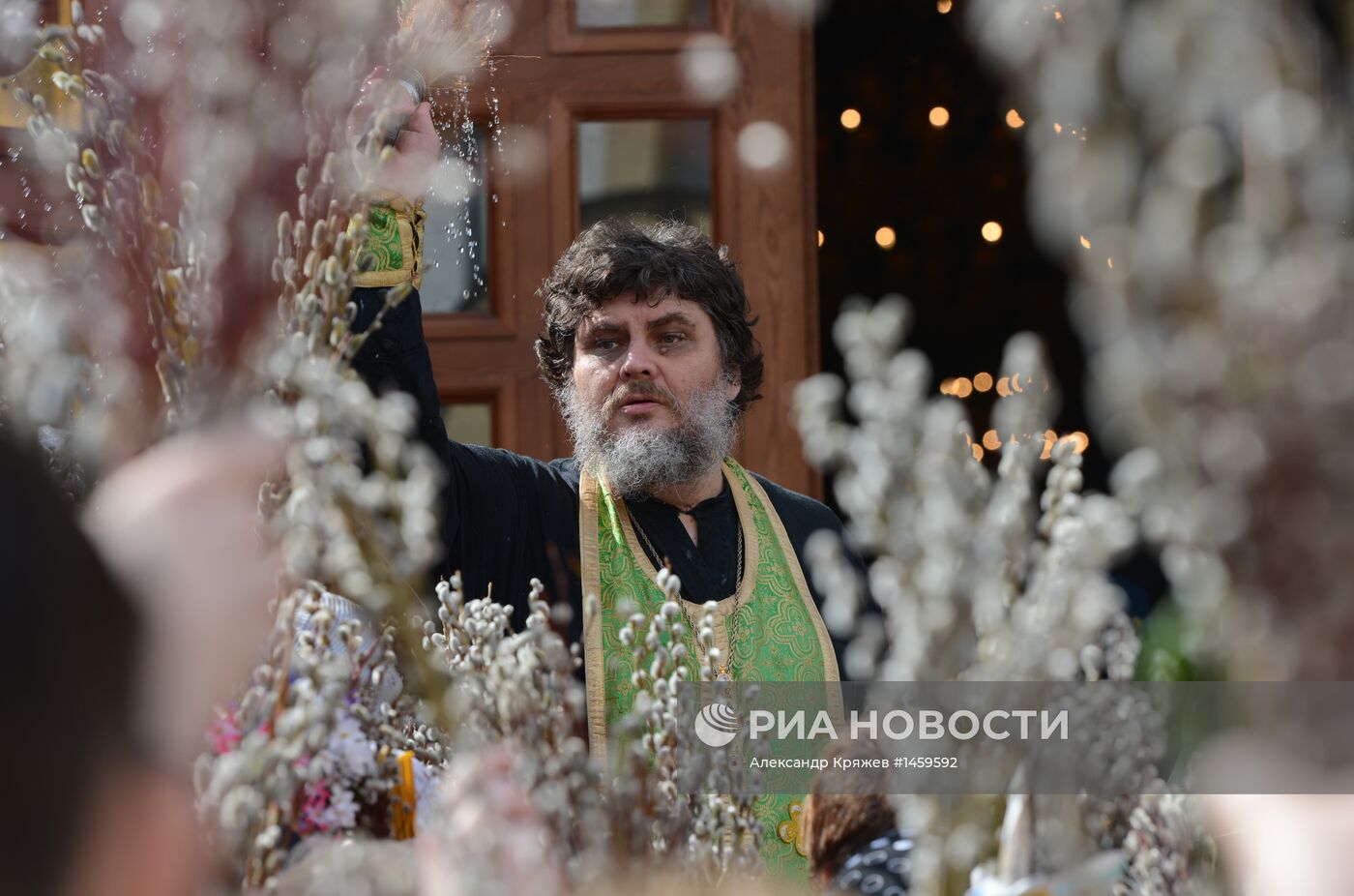 Вербное воскресенье в Новосбирске