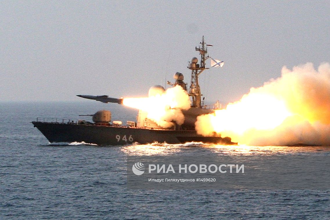 Тихоокеанский флот провел морские учения ракетных катеров