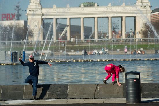 Долгожданная весна в Москве