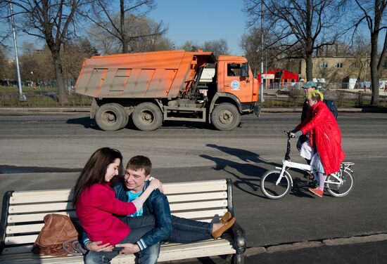 Долгожданная весна в Москве