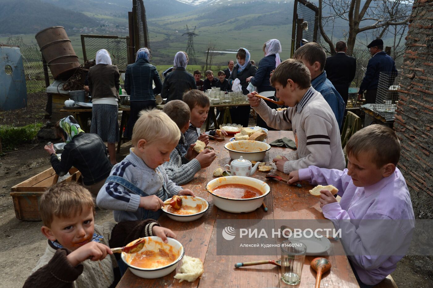 Жизнь молокан в селе Лермонтово