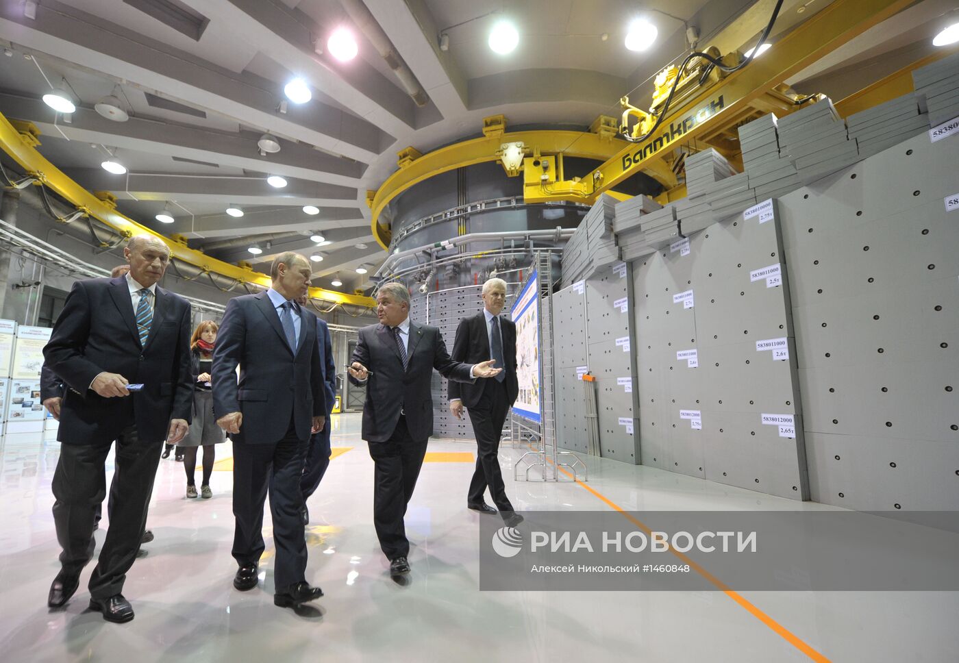 Рабочая поездка В. Путина в СЗФО