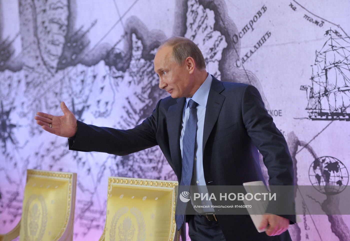 Рабочая поездка В. Путина в СЗФО