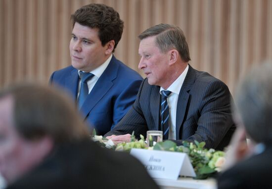 Встреча В.Путина с членами Попечительского совета Мариинки