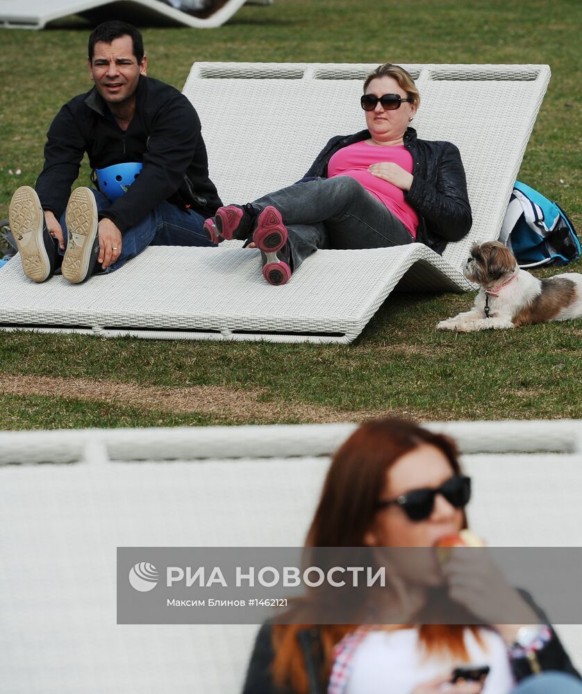 Открытие летнего сезона в парках Москвы