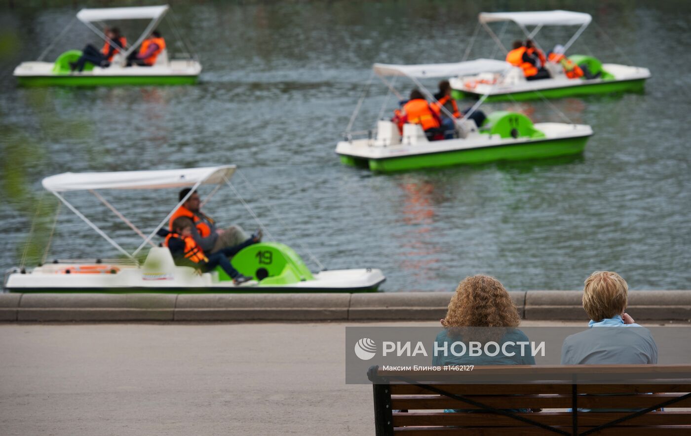Открытие летнего сезона в парках Москвы