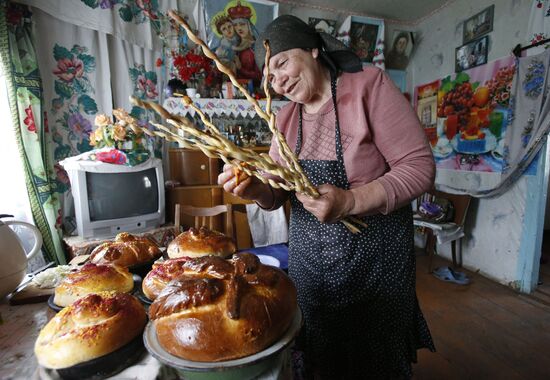 Подготовка к празднованию православной Пасхи