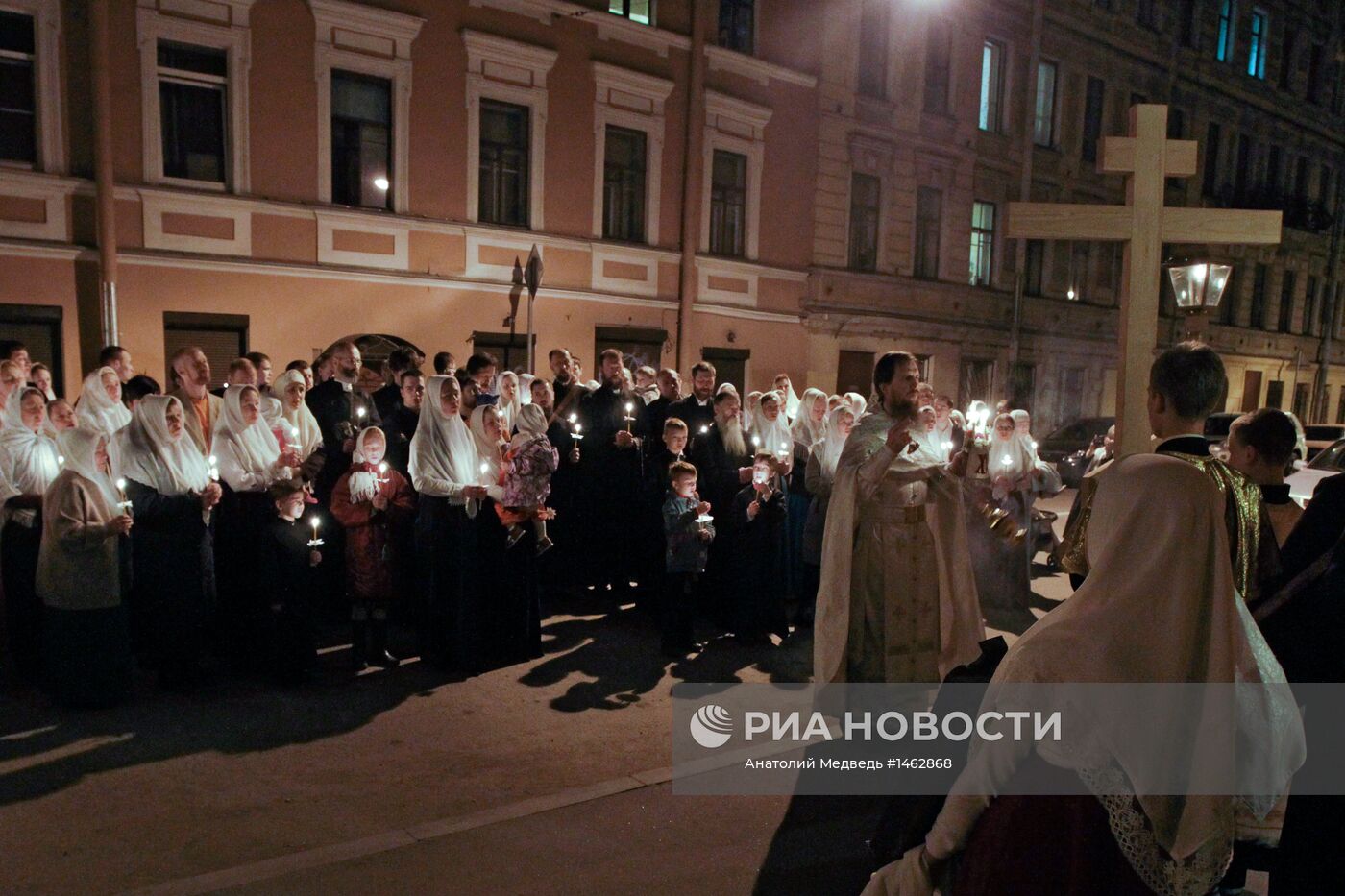 Празднование Пасхи в России