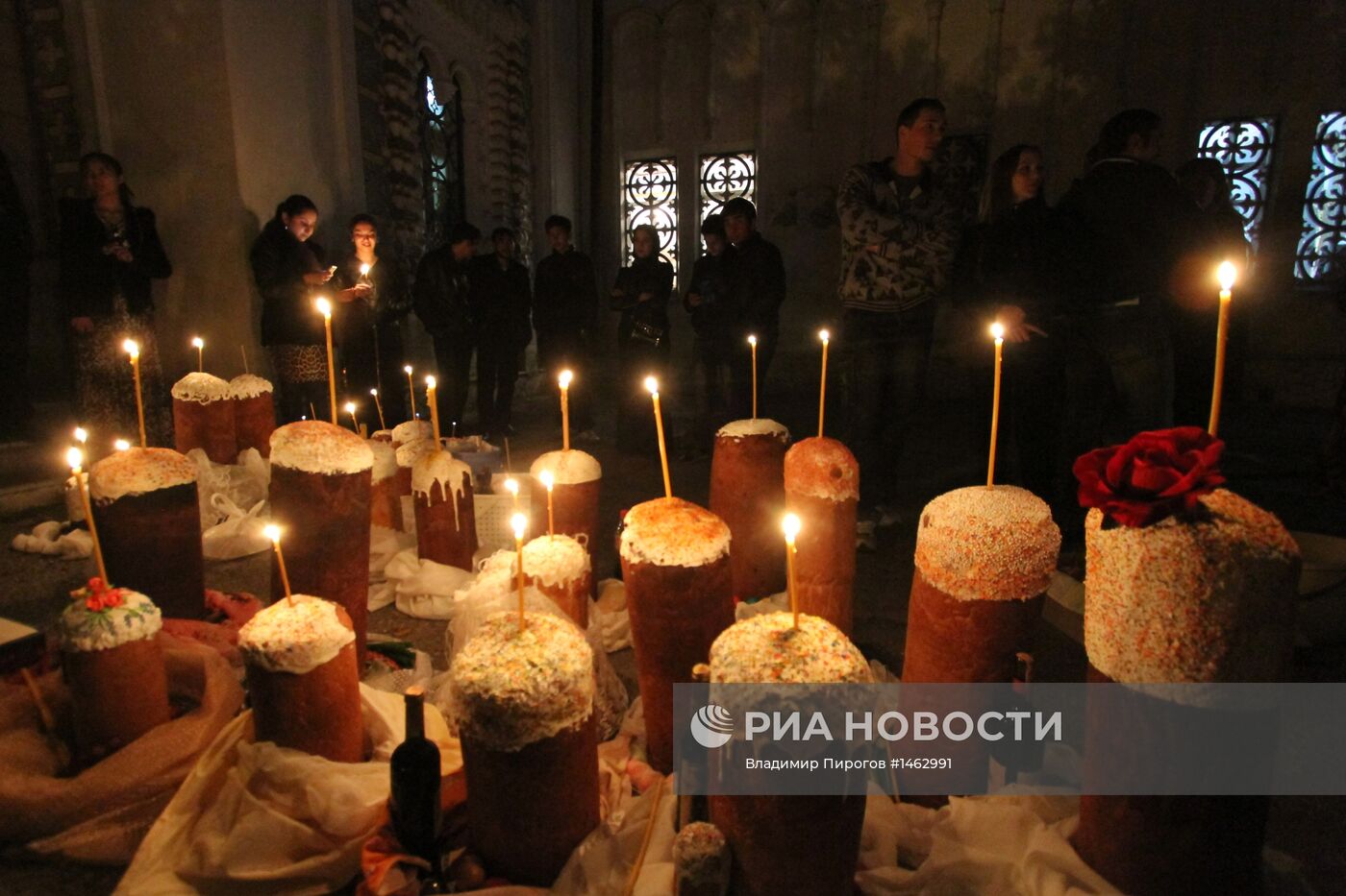 Празднование Пасхи в Бишкеке