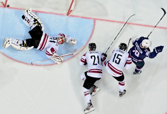 Хоккей. Чемпионат мира. Матч Латвия – США