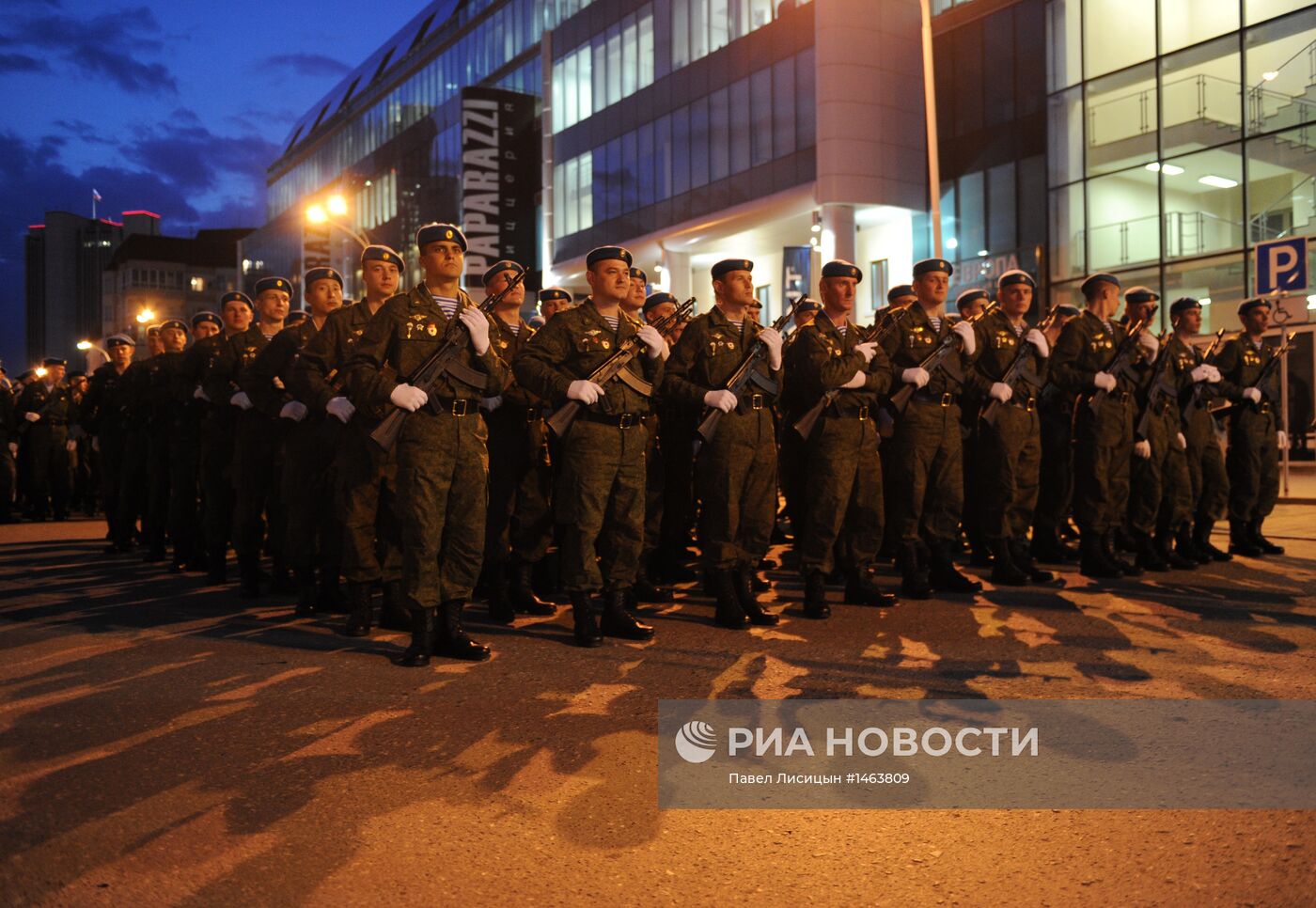Генеральная репетиция Парада Победы в Екатеринбурге