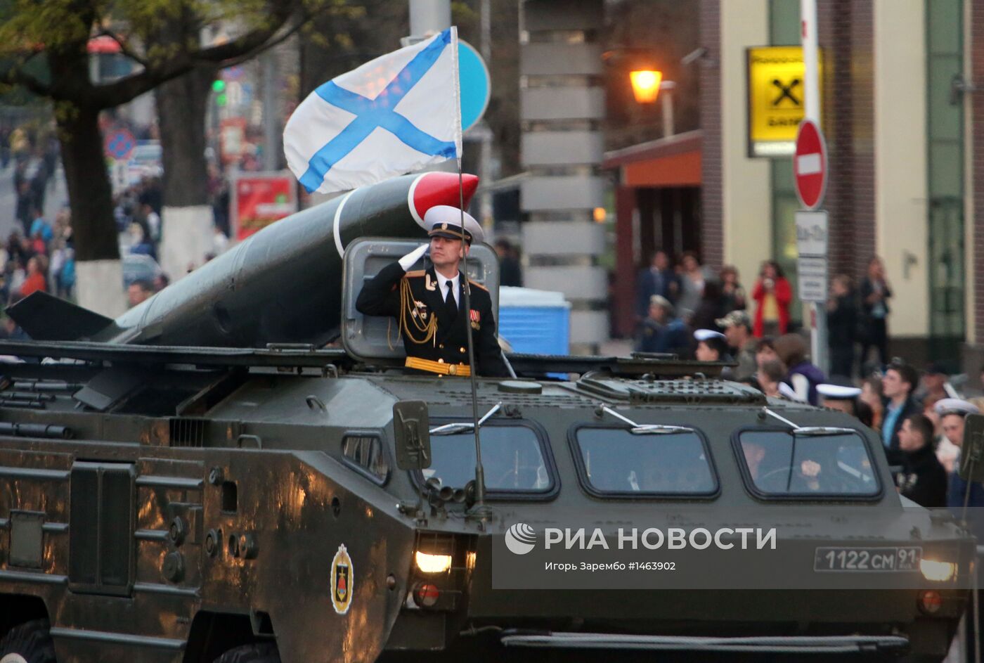 Репетиция парада Победы прошла в Калининграде