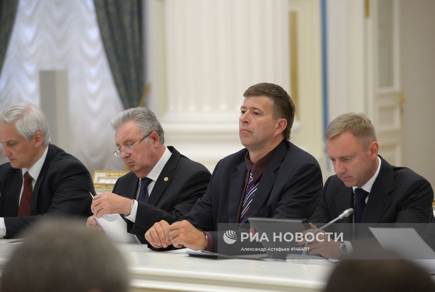Совещание в Кремле о ходе выполнения указов президента РФ