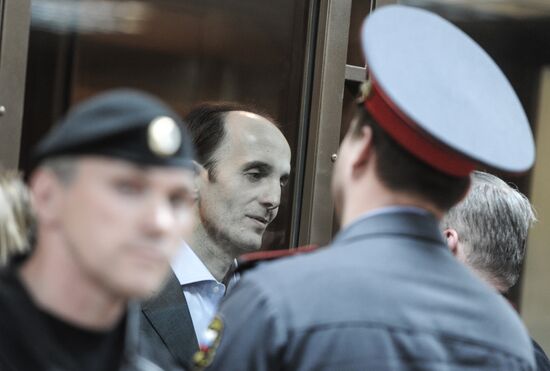 Оглашение приговора по делу об убийстве Буданова