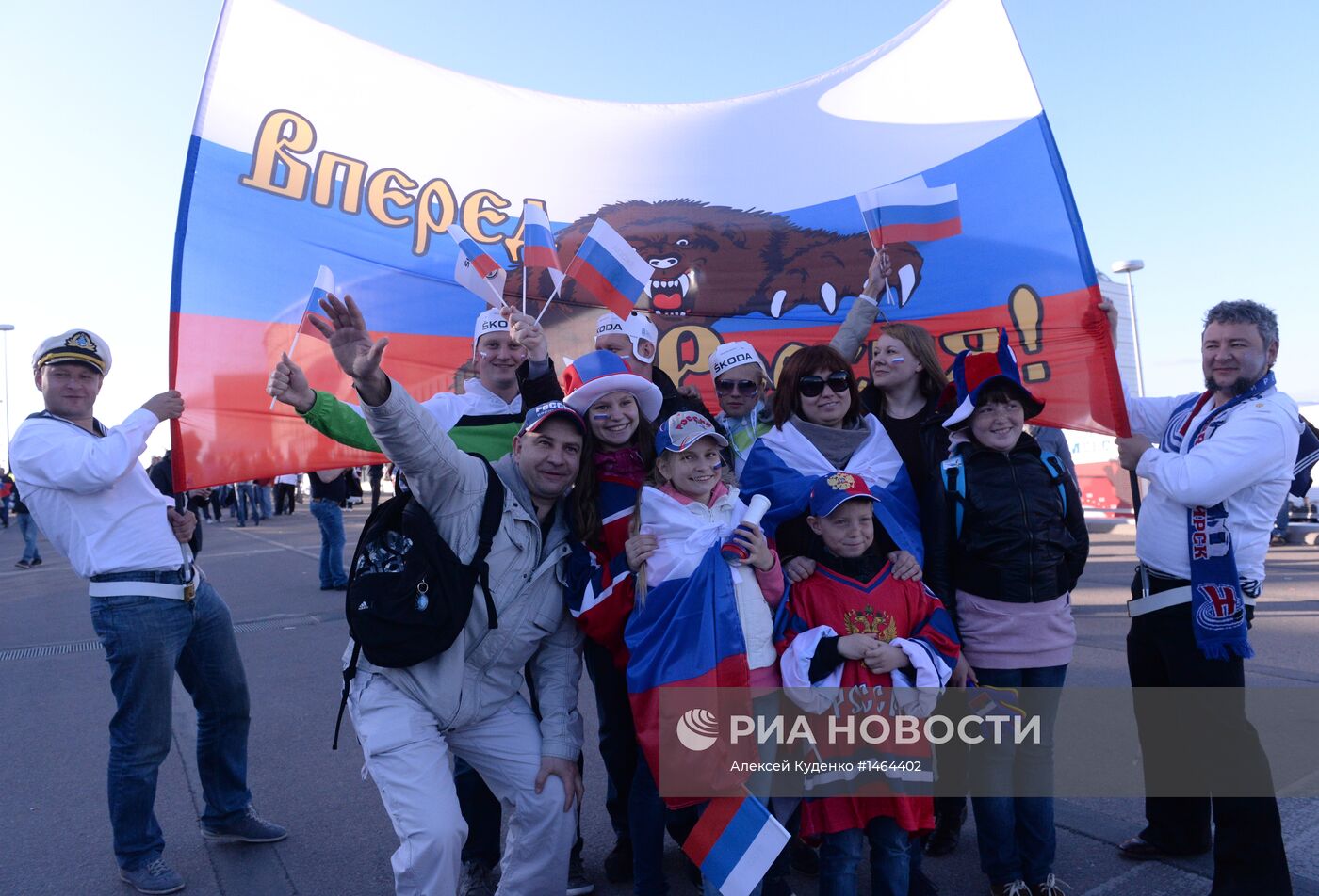 Хоккей. Чемпионат мира. Матч Россия - США | РИА Новости Медиабанк