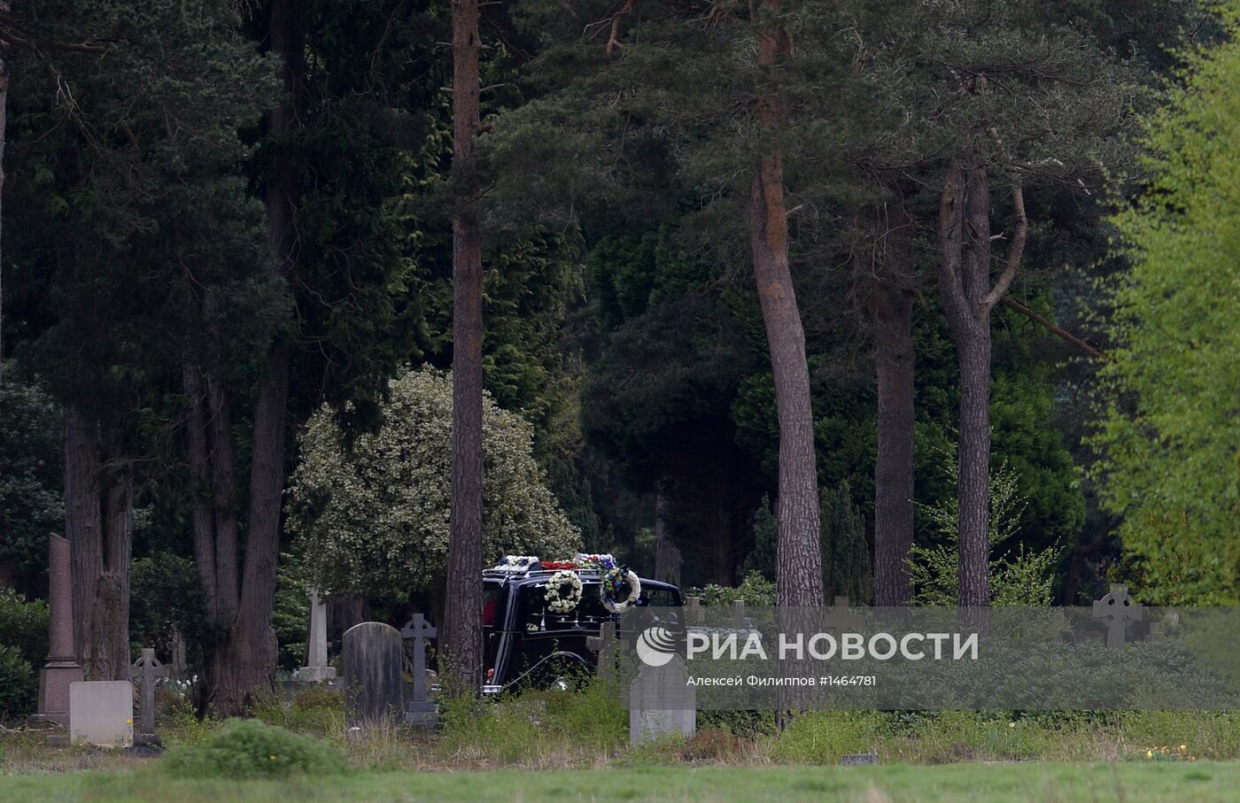 Похороны бизнесмена Бориса Березовского в Великобритании