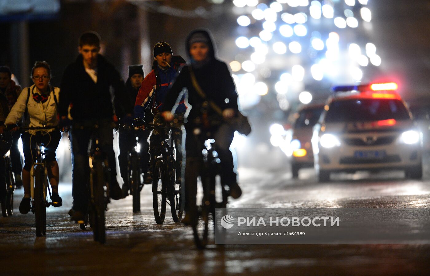 Велопробег "Километры победы" в Новосибирске